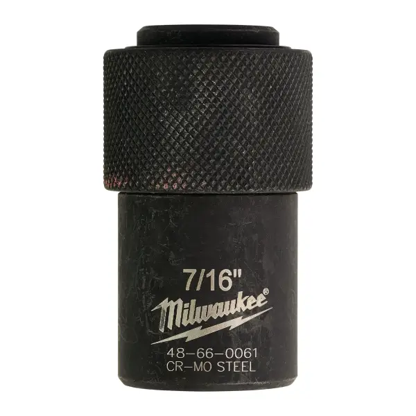 Milwaukee Krachtdop Adapter ½" Vierkant - 7/16" Zeskant - 48660061