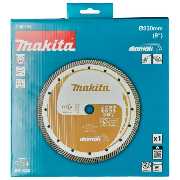 Makita D-80195 Diamantschijf | 230 x 22,23 x 2,6 mm