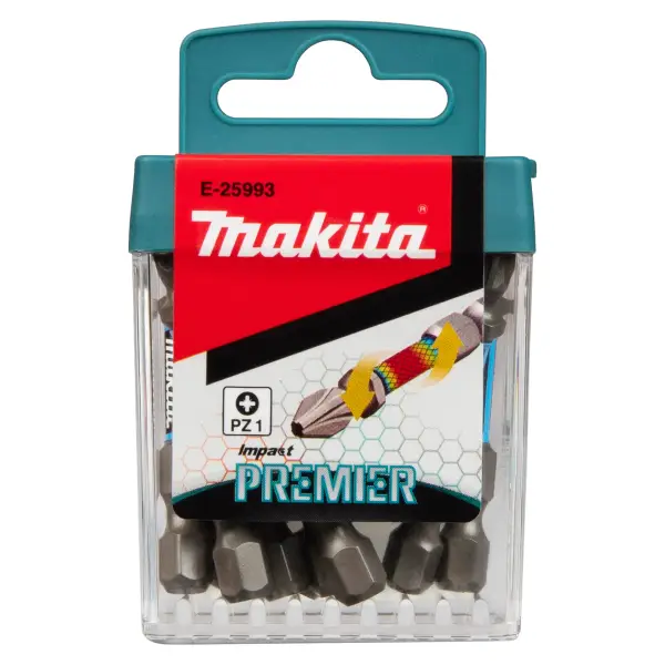 Makita E-25993 Impact Premier Slagschroefbit PZ1 x 50 mm 10 stuks