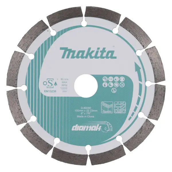 Makita D-80092 Diamantschijf segment 150mm