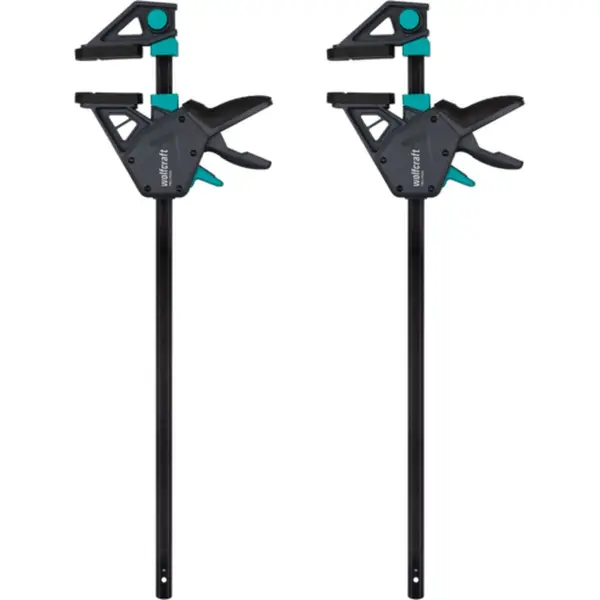 Wolfcraft eenhandklem SET - Lijmklem PRO MAX 450mm - Lijmtang - Snelspanklem - 8662060