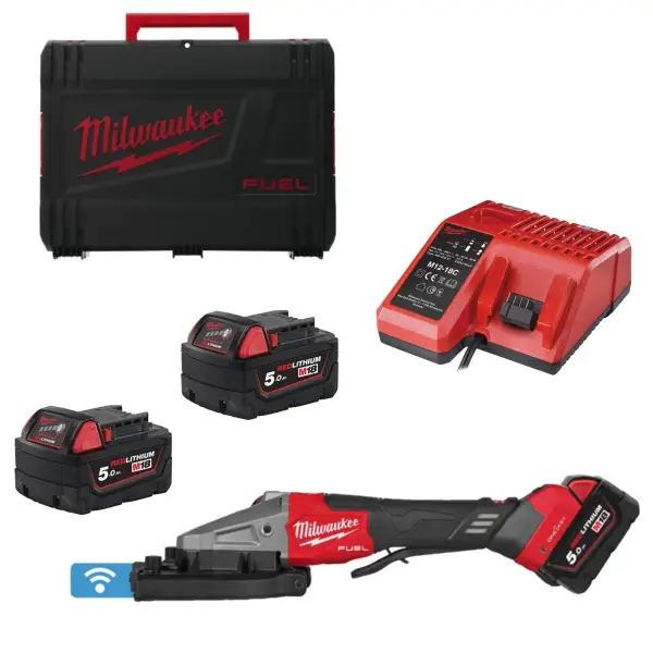 Milwaukee M18 FUEL™ FRBCO32-502X Accu bewapeningsslijper 18V 5.0Ah in HD-Box - 4933499367