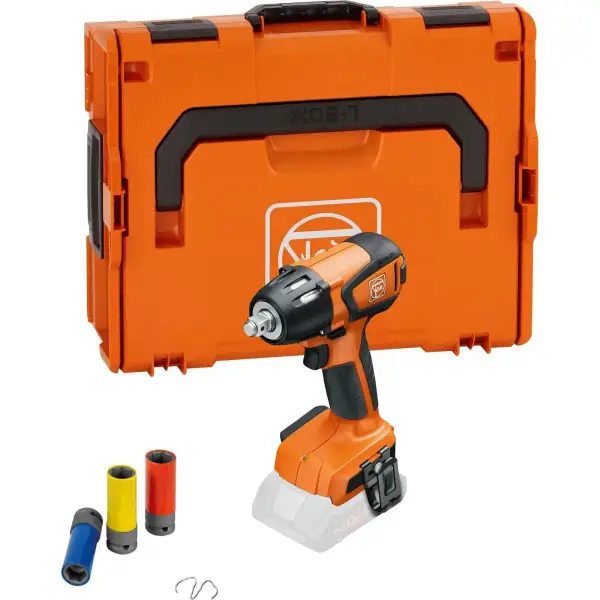 Fein ASCD 18-300 W2 AS Ready-to-use Accu slagmoersleutel 290Nm 1/2" frictiering 18V AMPShare Basic Body in L-Boxx - 71151063000