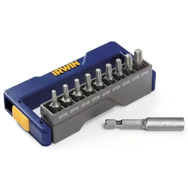Irwin IR 10PC IB Bitset (TX): IB Torx, 10-delige set + schroefbithouder - 1868197
