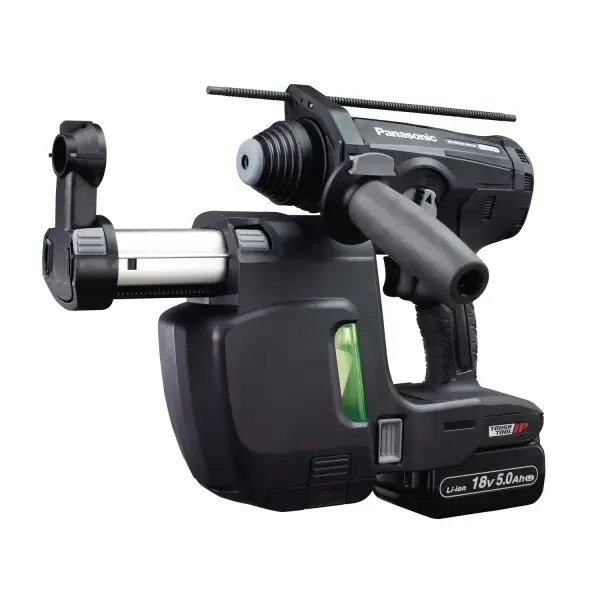 Panasonic EY1HD1J18V Accu boorhamer SDS-Plus 2,1J incl. stofafzuiging 14,4/18V 5.0Ah in Systainer