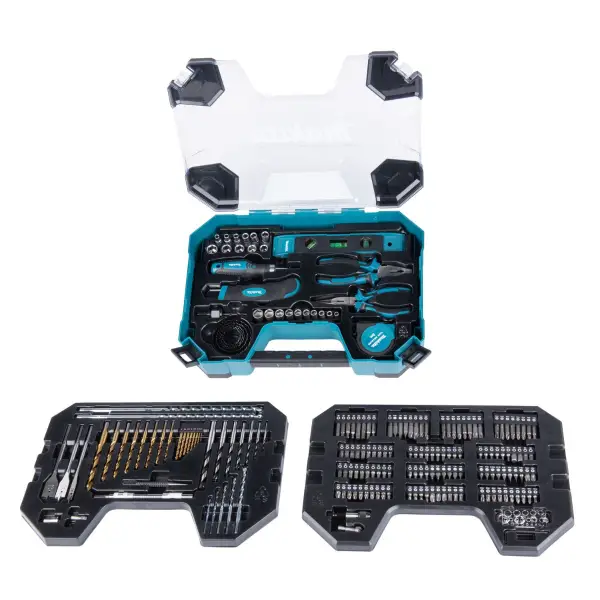 Makita E-22610 Boor- en schroefbitset 200-delig in koffer