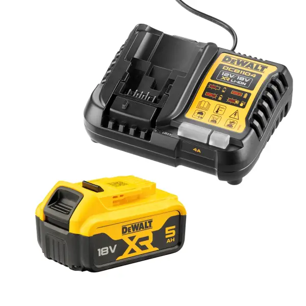 DeWALT DCB1104P1 Starterset 1x DCB184 Accu 5.0Ah 18V XR + Multilader DCB1104