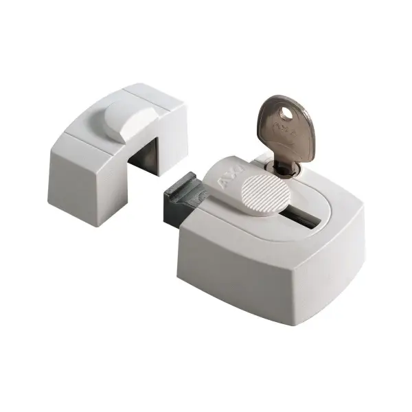 AXA 3015 Raam veiligheidsoplegslot gelijkliggend wit - 3015-00-98/G