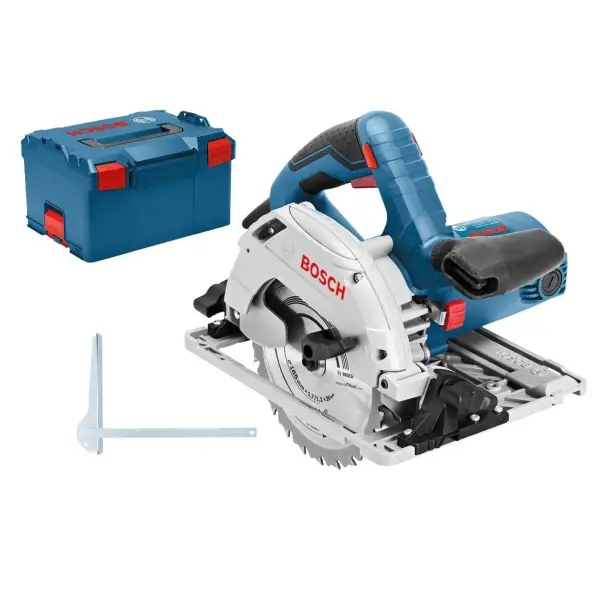 Bosch Professional GKS 55+ GCE Cirkelzaag 165mm 1350W in L-Boxx - 0601682104