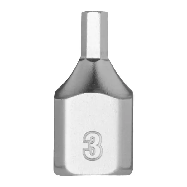Milwaukee Bitdop 1/4″ 3 mm zeskant - kort - 4932500475