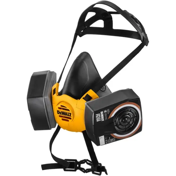DeWALT Lichtgewicht halfgelaatsmasker met A2P3 filters - Maat L