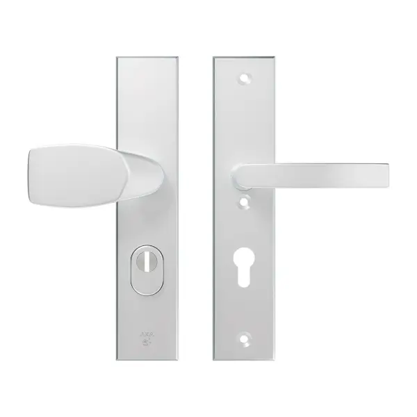 AXA 6667 Veiligheidsbeslag Edge Plus Wing-knop+kruk Blok PC72 anti-kerntrek F1 - 6667-49-91/72K