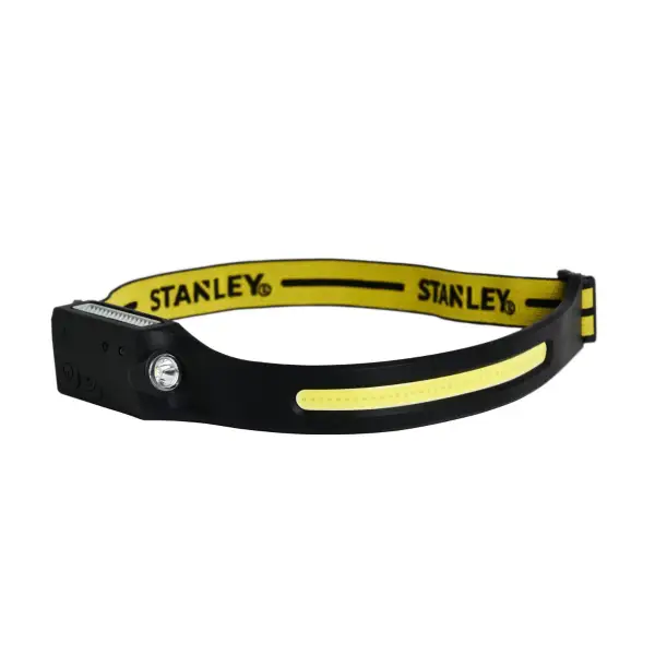 Stanley Oplaadbare hoofdlamp met dubbele functie 300lm