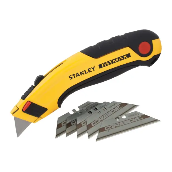 Stanley 7-10-778 FATMAX Uitschuifbaar mes + 5 carbide reservemessen