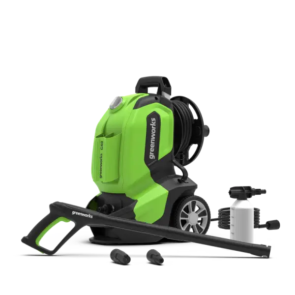 GREENWORKS 230V hogedrukreiniger 135 bar G40