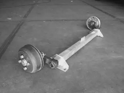 Torsie-as geremd 1400 kilo 5-gaats 1800/2250 mm