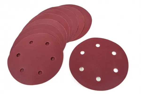 HBM 180 mm 10-delige k80 schuurschijfset voor HBM 180 mm wand- en plafondschuurmachine