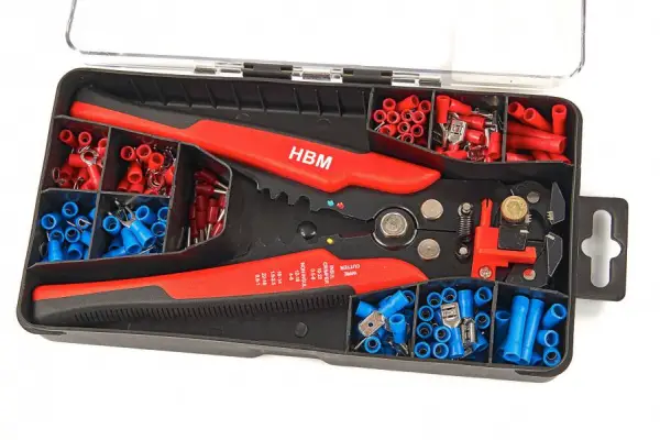 HBM 199-delige PROFI 4 in 1 automatische draadstriptang
