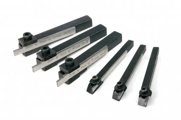 HBM 6 mm afsteekhouder met HSS mes model 1