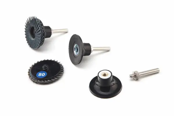 HBM 50 mm houder met roll on opname en 6 mm As