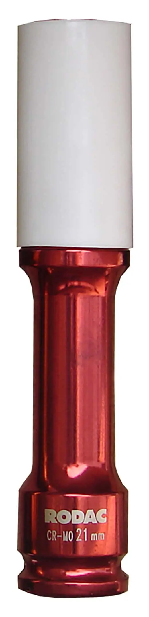RODAC 1/2" dop (extra lang) 21 mm met plastic beschermhoes en stop
