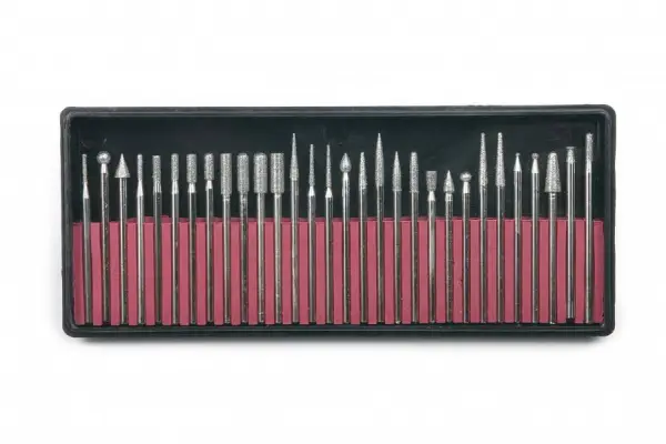 Diamanten stiftfrezenset 30-delig 3mm