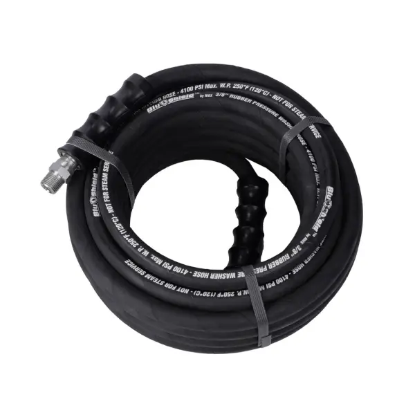 Blushield Rubber hogedrukreiniger slang aramide gevlochten 10mm x 20mtr