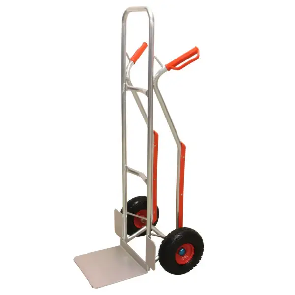 Steekwagen aluminium 200 kg massieve wielen