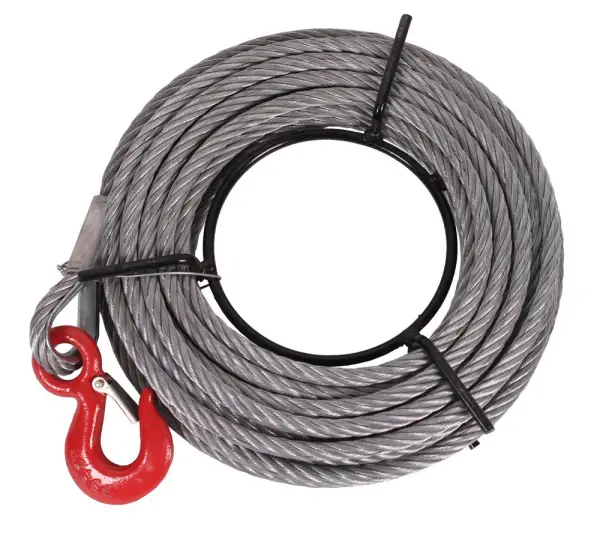 Staalkabel 20m voor 3200kg staaldraadtakel