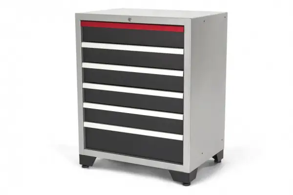 HBM 6 laden DeLUXE PROFI gereedschapskast voor werkplaatsinrichting