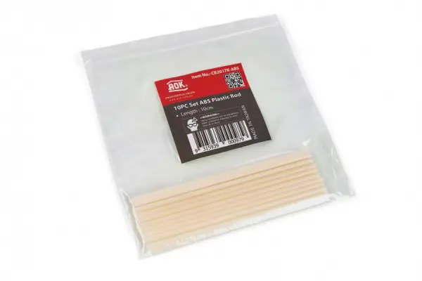 AOK ABS plastic laselectrodes, (10 stuks) voor het AOK PROFI kunststof, plastic lasapparaat