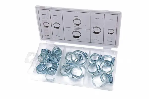 HBM 26-delig slangklem assortiment
