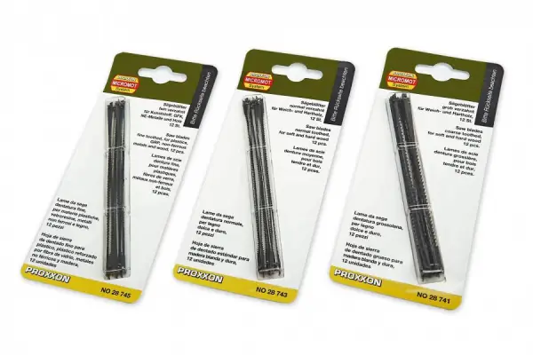 PROXXON figuurzaagjes 18TPI 12 st