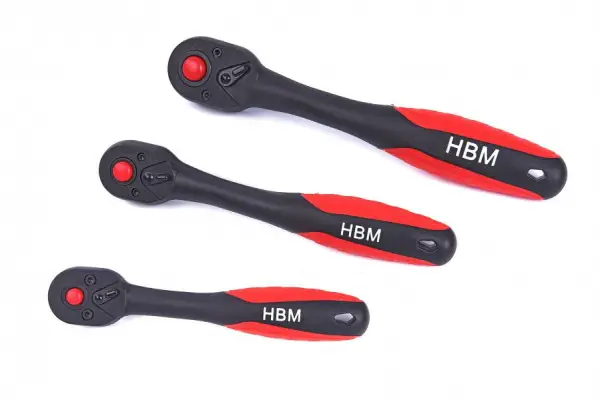HBM 3/8" PROFI PREMIUM ratel 72-tands