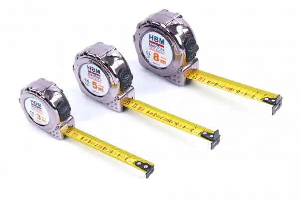 HBM PROFI rolbandmaat, rolmaat 5 m x 19 mm
