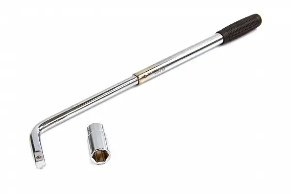 1/2" telescopische wringijzer + doppen 17 en 19mm