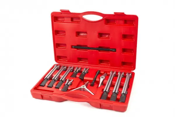 HBM 14-delige PROFI 3 arm poelietrekker set 100, 200, 250 mm