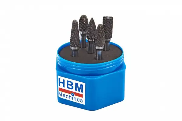 HBM 5-delige volhardmetalen frezenset