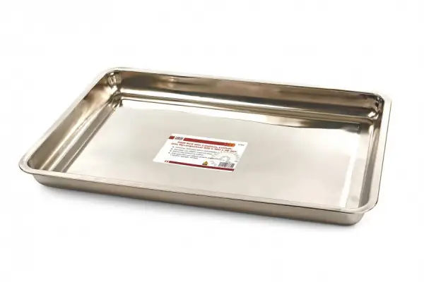 Olie opvangbak RVS 600 x 400 x 48 mm