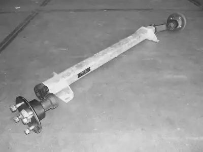 As ongeremd, 1400 kilo 5-gaats, 1140/1590mm.