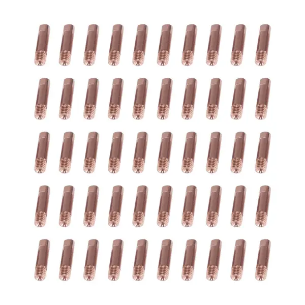 Contacttip voor aluminium M6 1,0mm 25mm 50 stuks
