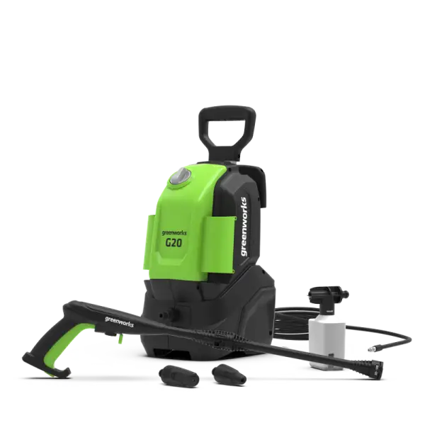 GREENWORKS 230V hogedrukreiniger 110 bar G20