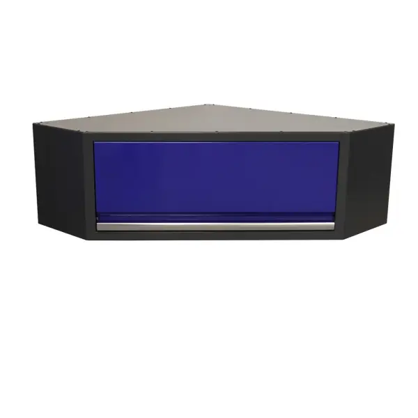 Wandkast voor hoekkast 1 deur BLAUW