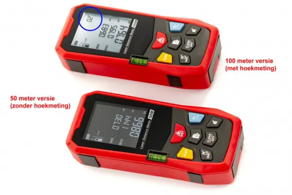 HBM PROFI 100 meter laser afstandsmeter