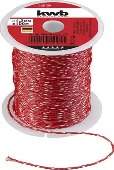 KWB Metselkoord rood 1,2mm x 100m1