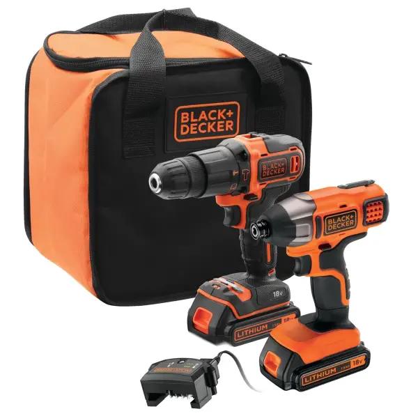 Black & Decker BCK21S2S-QW Combiset