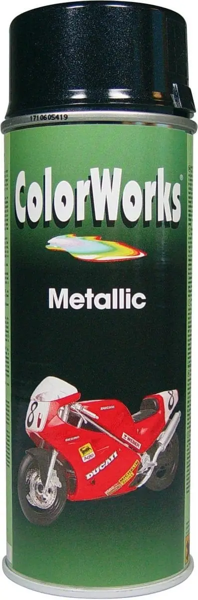 Colorworks Spuitbus Metallic Black - 400ML
