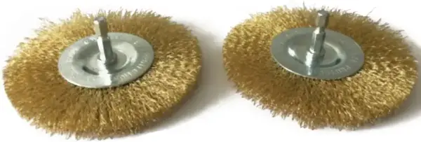 Güde Vervangingsborstels metaal/nylon voor Voegenreiniger GFR 401 - 94317 2 stuks