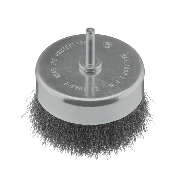 IRWIN Komstaaldraadborstel (boormachine) voor metaal, beton - fijn, diameter 80mm.