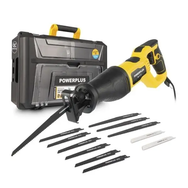 PowerPlus Reciprozaag 710W – incl. 12 zaagbladen